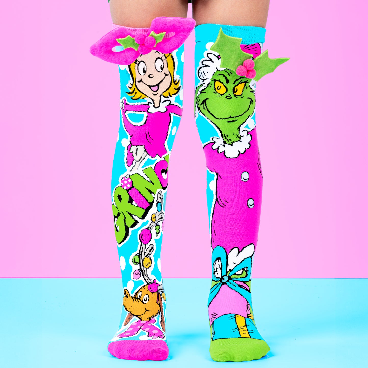 GRINCH & CINDY LOU SOCKS