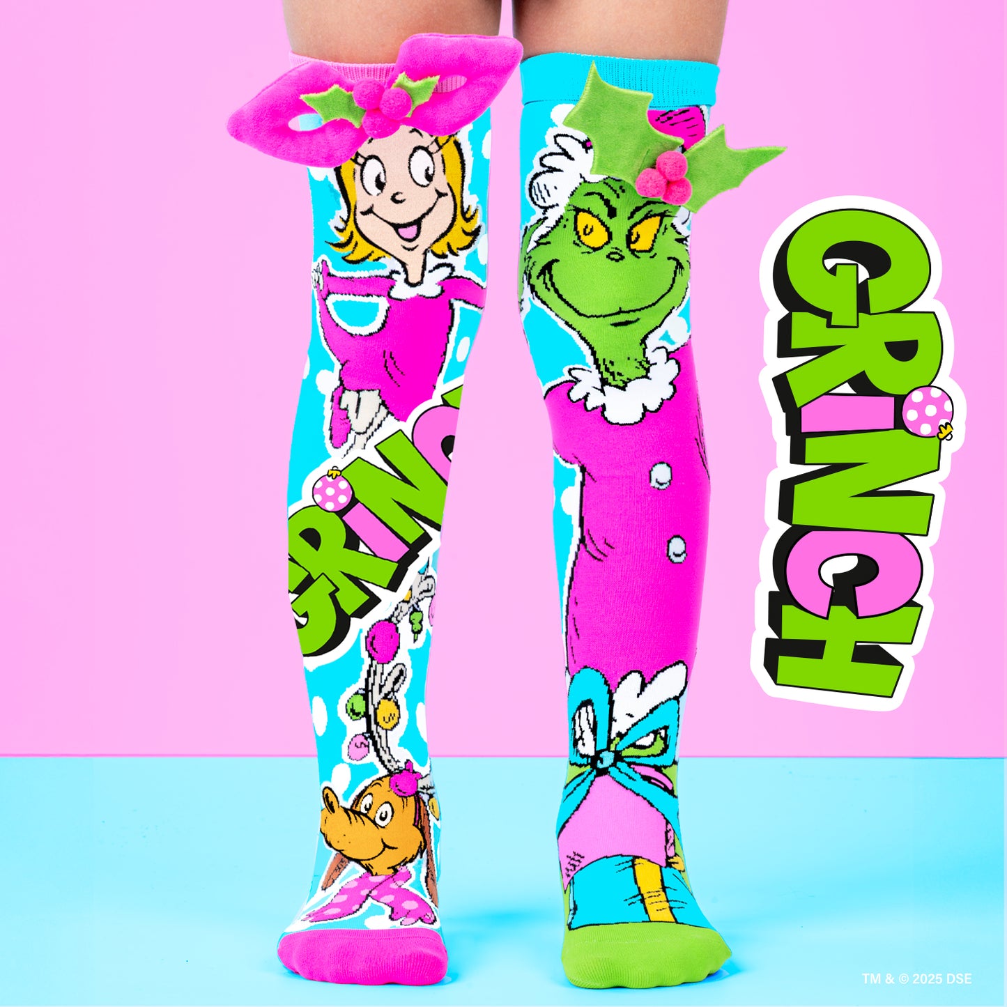GRINCH & CINDY LOU SOCKS