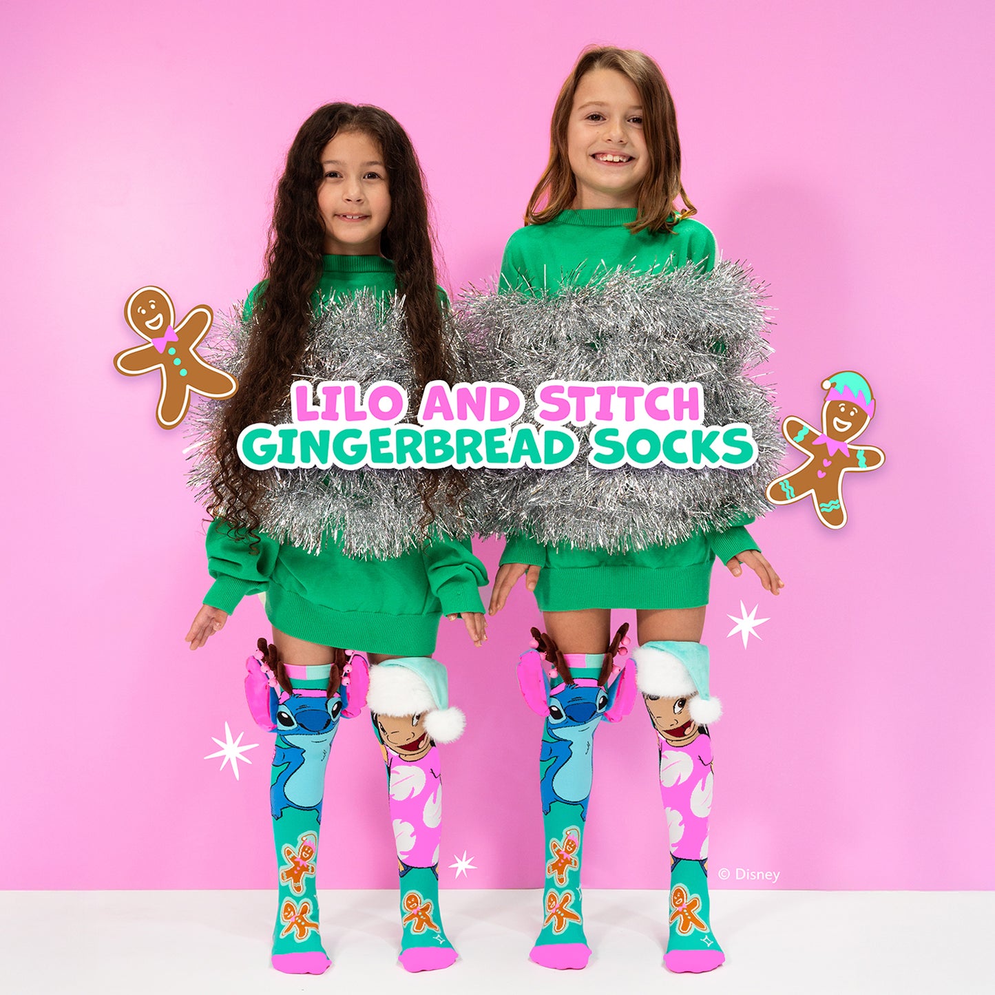 LILO & STITCH'S GINGERBREAD SOCKS