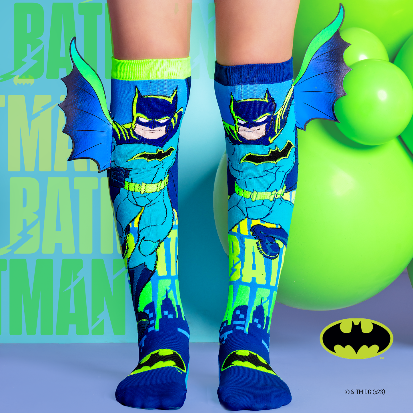 BATMAN NEON SOCKS