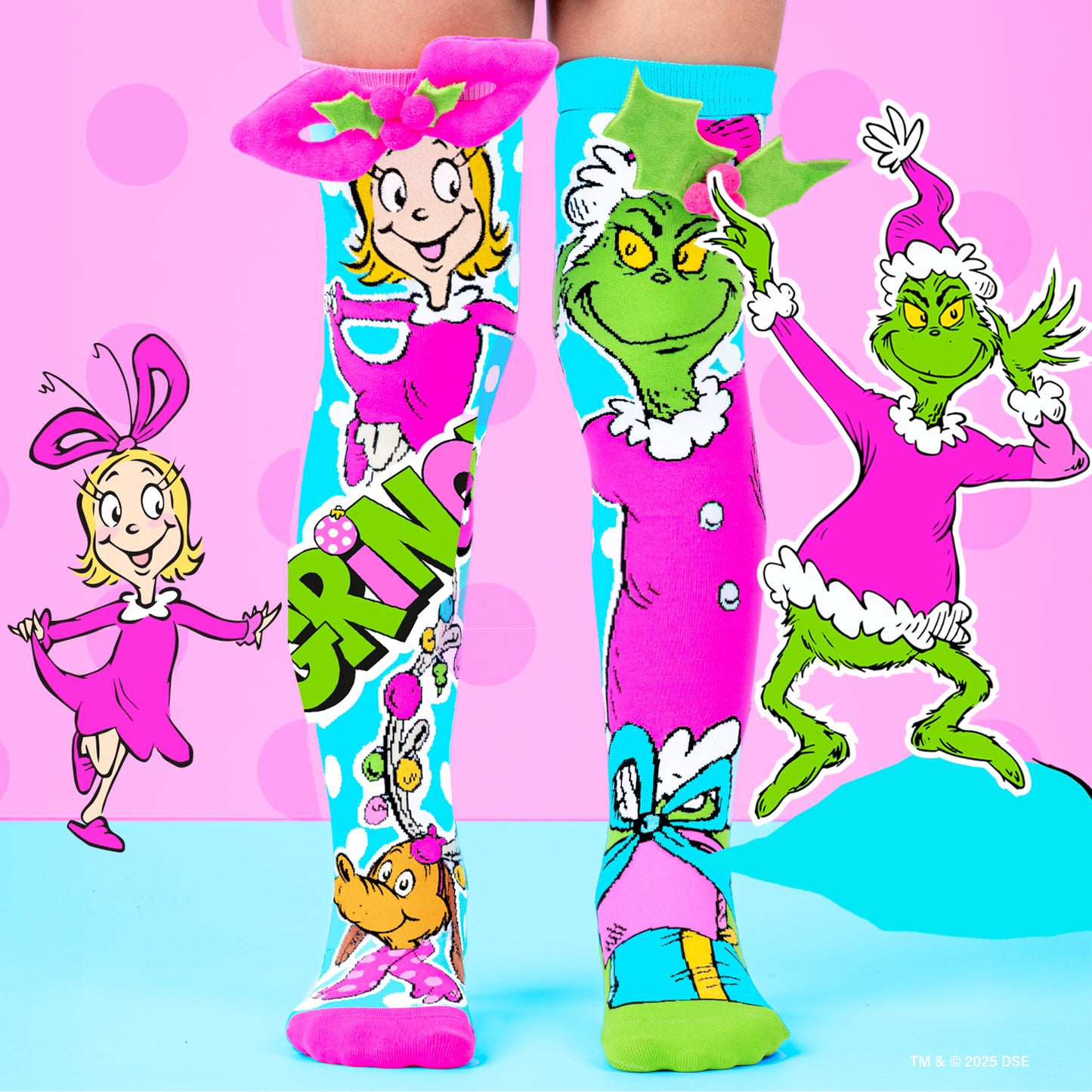 GRINCH & CINDY LOU SOCKS