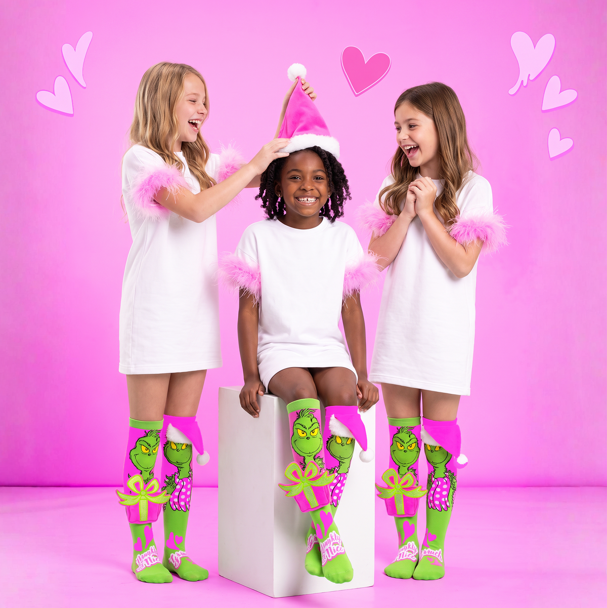 GRINCHY GIFT SOCKS