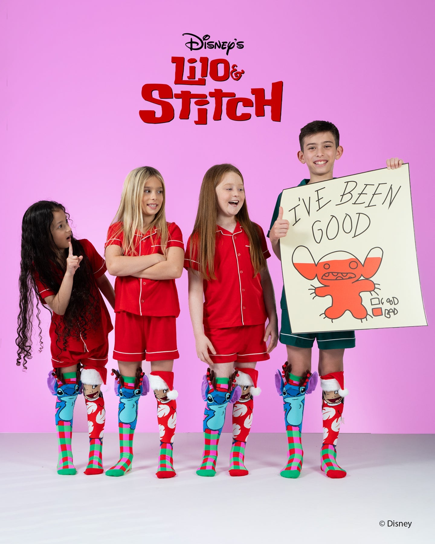 LILO & STITCH CHRISTMAS SOCKS