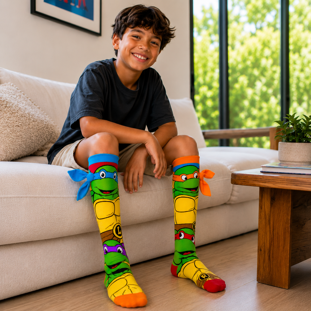 TEENAGE MUTANT NINJA TURTLES SOCKS