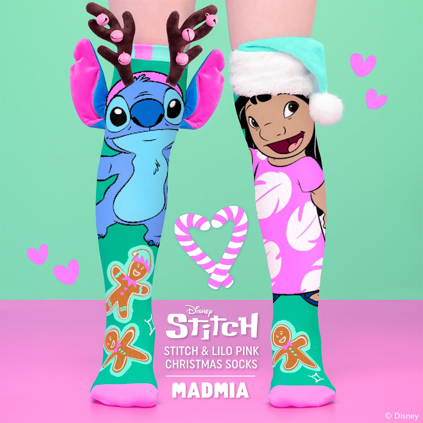 LILO & STITCH'S GINGERBREAD SOCKS