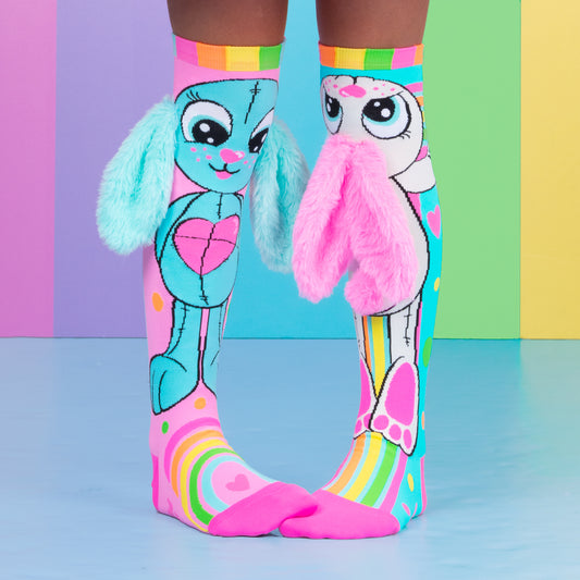 RAINBOW BUNNY SOCKS