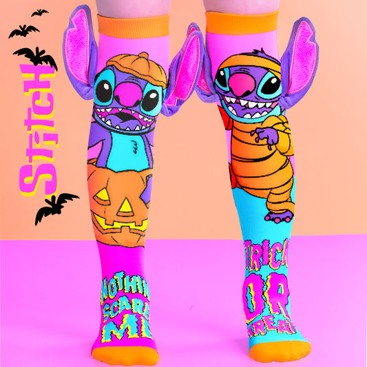 STITCH NEON HALLOWEEN SOCKS