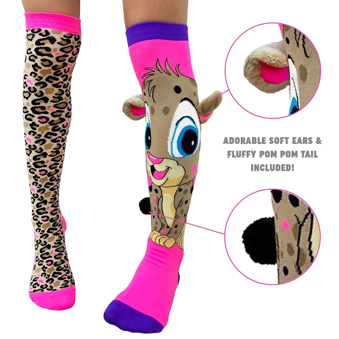 CHEEKY CHEETAH SOCKS